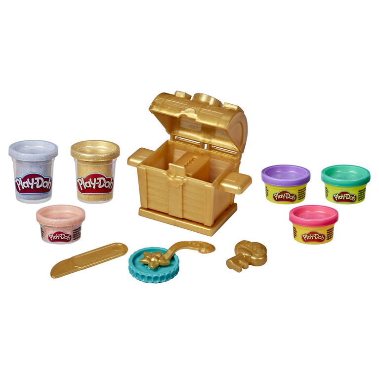 Play-Doh Collection dorée, Coffre au trésor  - Notre exclusivité