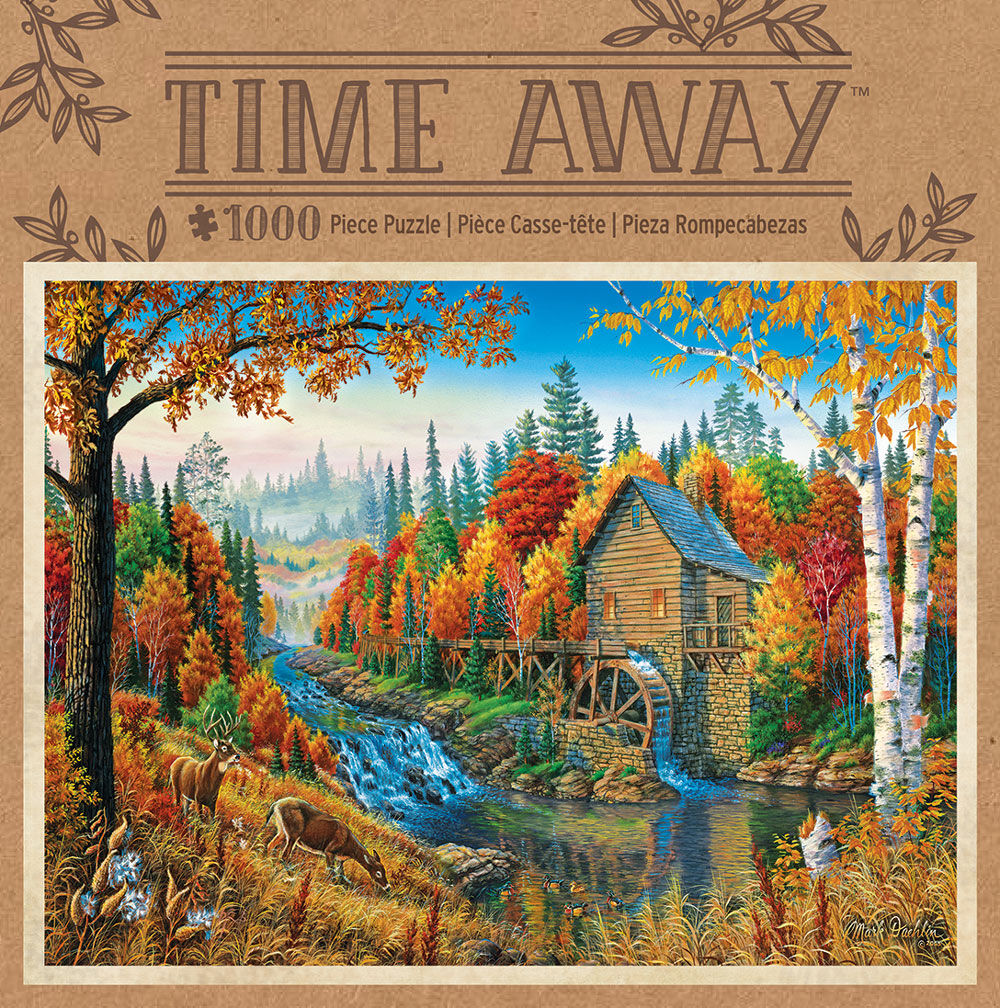 Time Away 1000 Pieces Puzzle - Johnson's Mill - English Edition