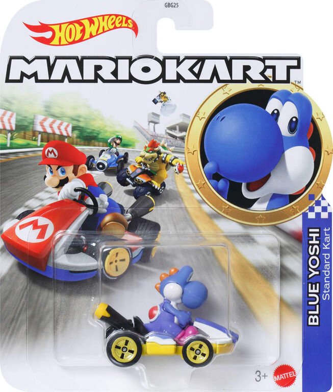Hot Wheels MarioKart Yoshi and Standard Kart