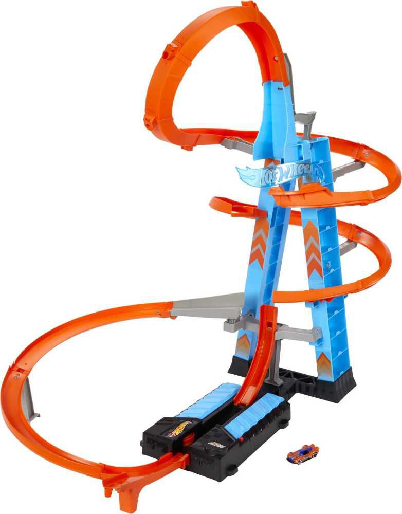 Hot Wheels Sky Crash Tower Track Set Toys R Us Canada