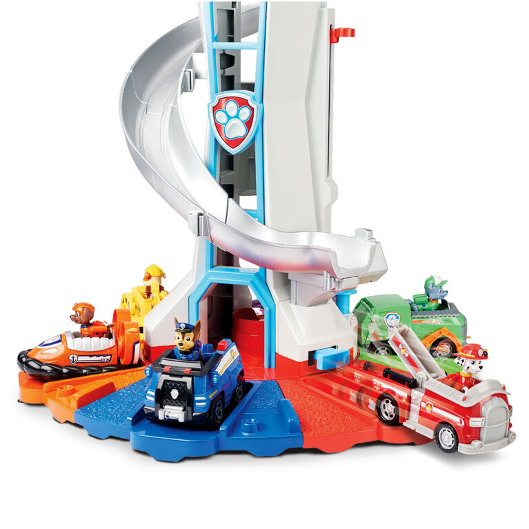 Paw Patrol My Size Lookout Tower with Exclusive Vehicle, Rotating