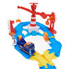 Mighty Express, Port Station Playset with Exclusive Mechanic Milo Toy Train and Magnetic Crane