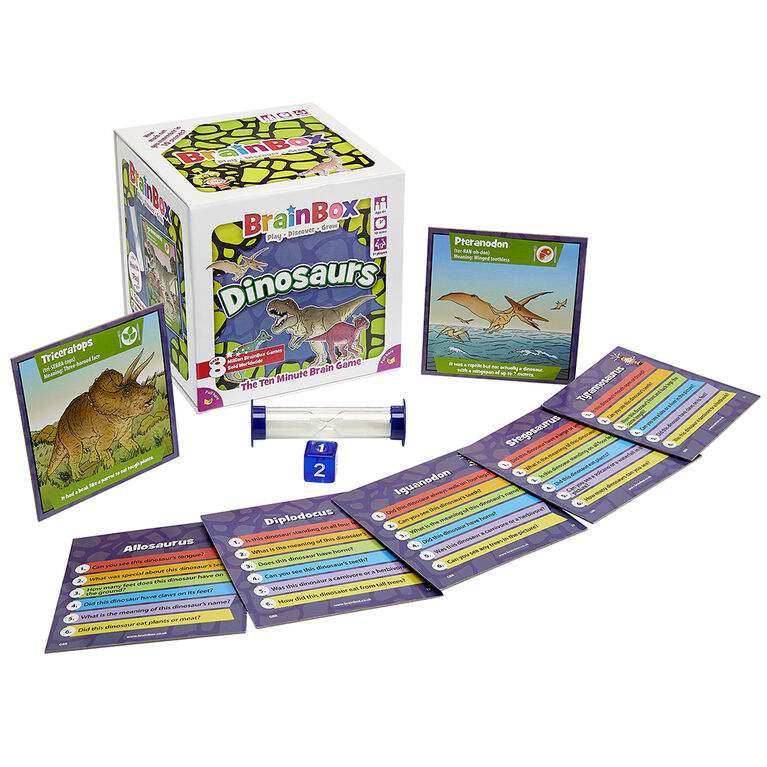 Bezzer Wizzer Studio - Brainbox - Dinosaurs - English