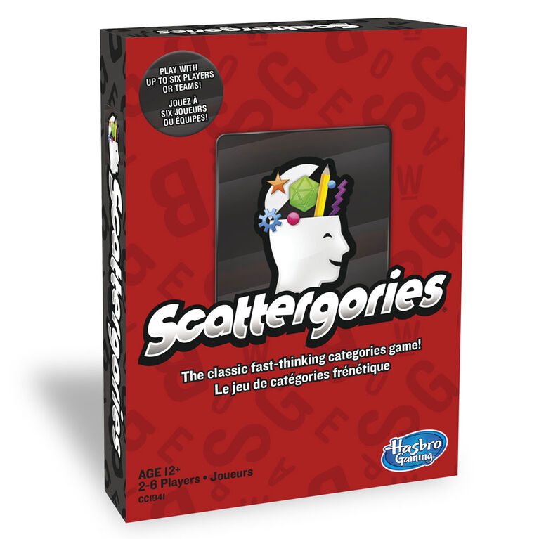 Hasbro Gaming - Scattergories - styles may vary