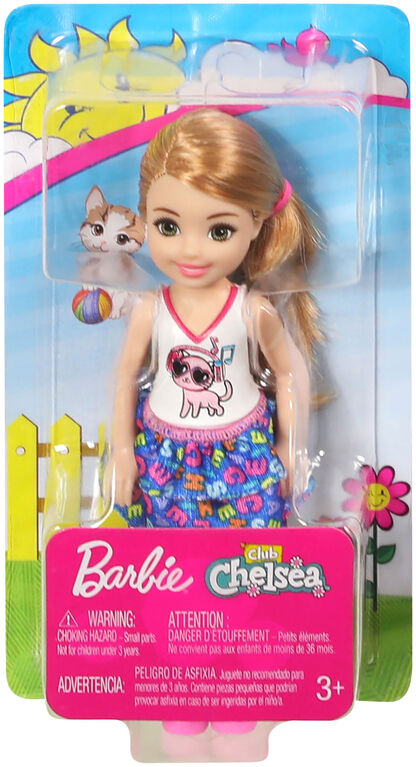 Barbie Club Chelsea  Poupée - Chat.