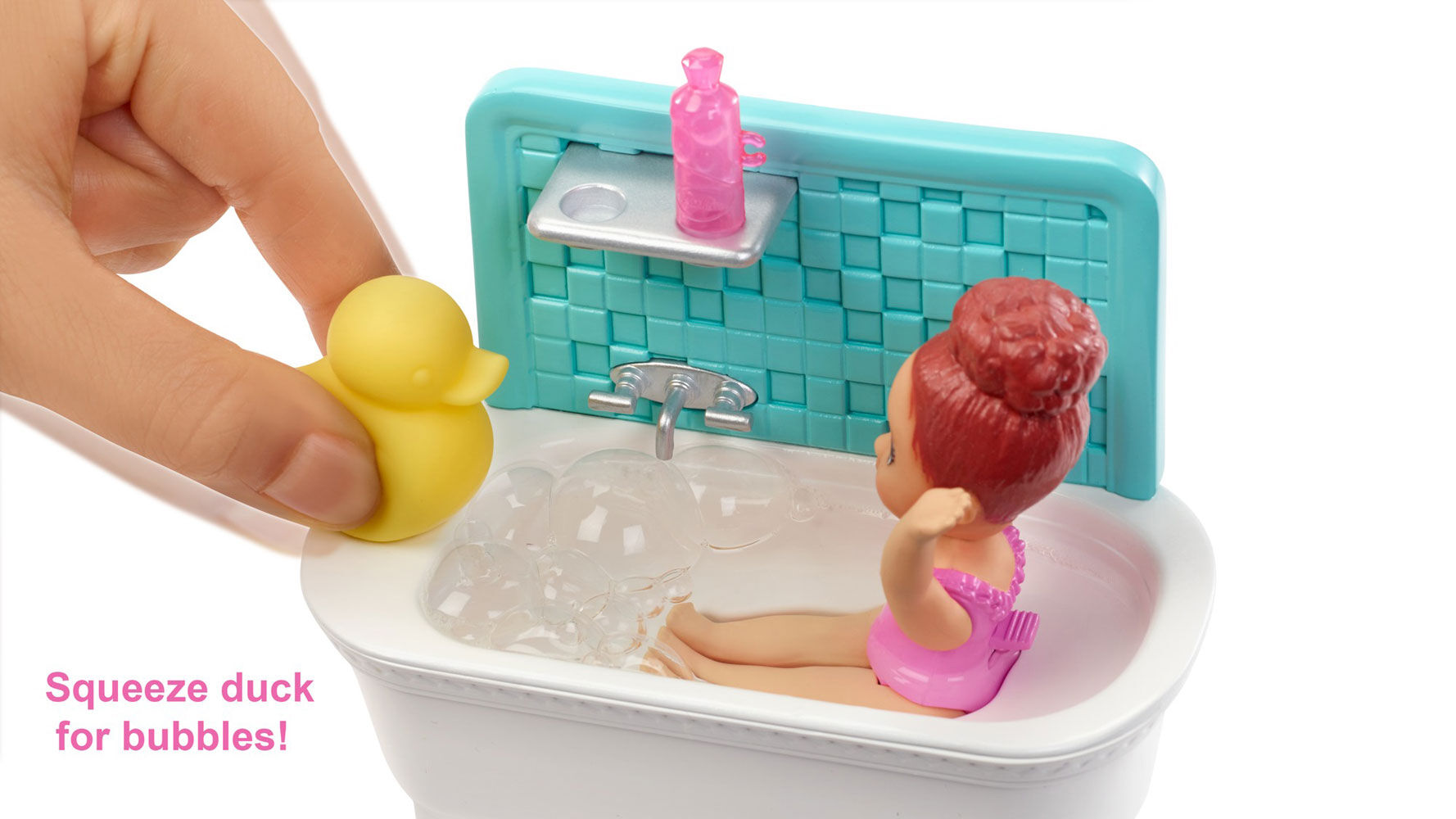 barbie skipper bath