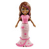 Polly Pocket 2 Dolls and 25 Accessories, Color-Change Seashine Mermaid Fashion Pack