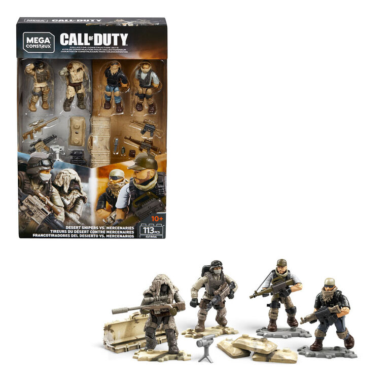 Mega Construx Call of Duty Desert Snipers vs. Mercenaries