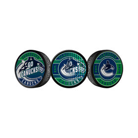 NHL Vancouver Canucks lenticular design puck