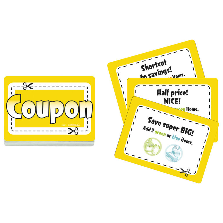 Épicerie en folie, jeu de plateau pour enfants et tout-petits, jeu d'assemblage avec mini articles, jeux préscolaires pour 2 à 4 joueurs