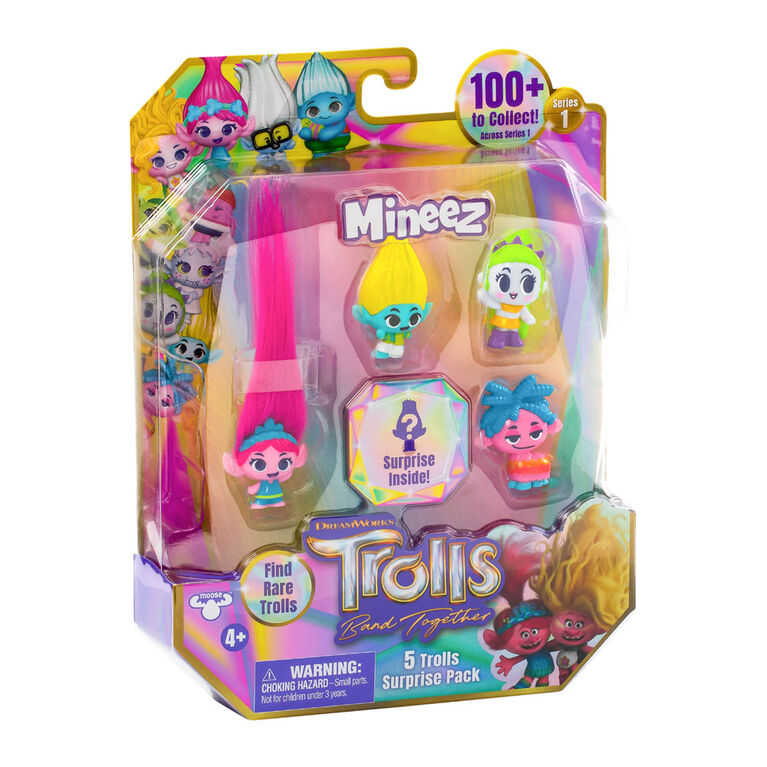 Trolls S1 Mineez Figure 5Pk