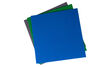 Strictly Briks - Stackable Baseplates - 10" x 10" - 32 x 32 pegs - 6 Baseplates - Blue, Gray, Green