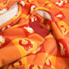 Couverture portable surdimensionnée à capuchon en sherpa des Flames de Calgary de la LNH taille unique