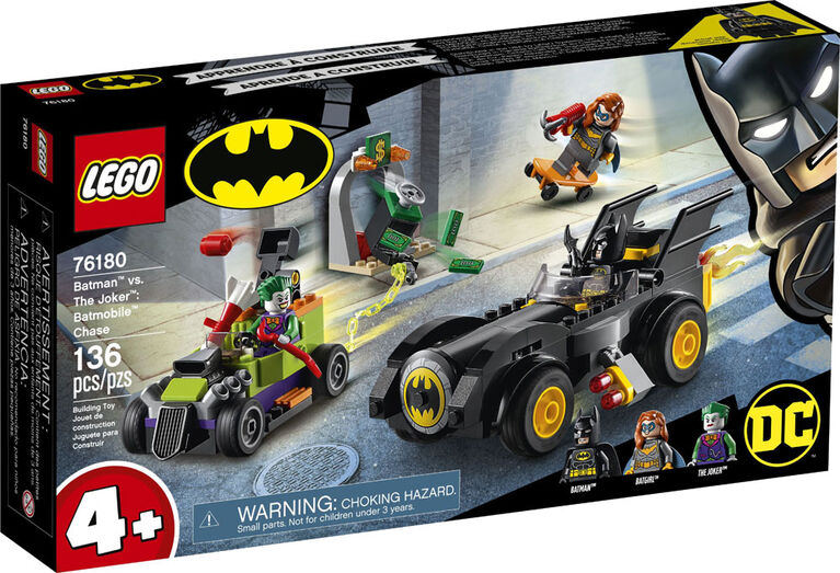 LEGO Super Heroes Batman vs. The Joker: Batmobile Chase 76180 (136 pieces)