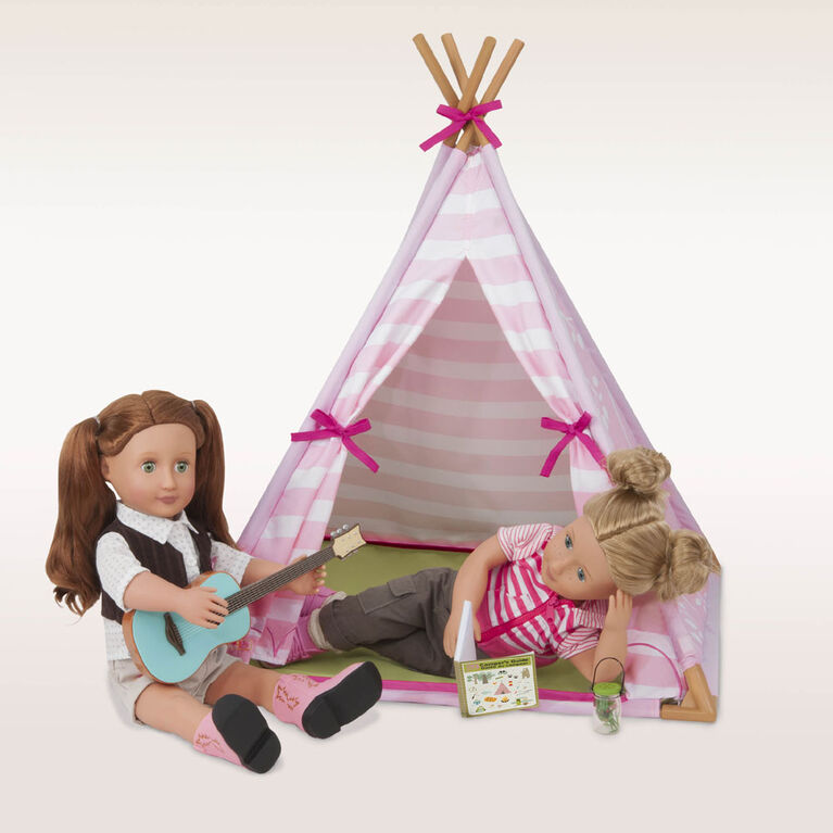 Mini Suite Tent, Our Generation, Tente miniature pour poupées de 18 po