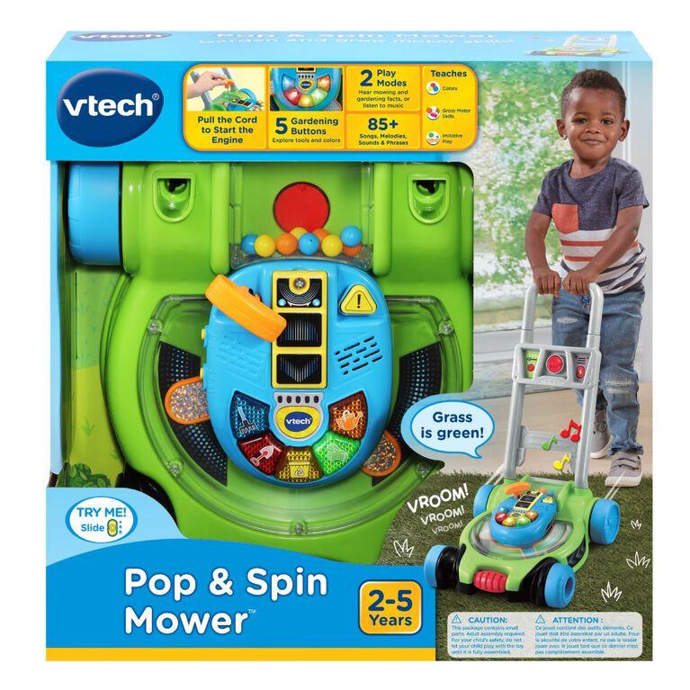 VTech Pop and Spin Mower - English Edition