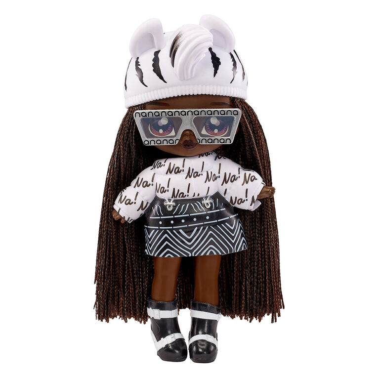 Na Na Na Fuzzy Surprise Series 1 Zara Zebra 7" Fashion Doll