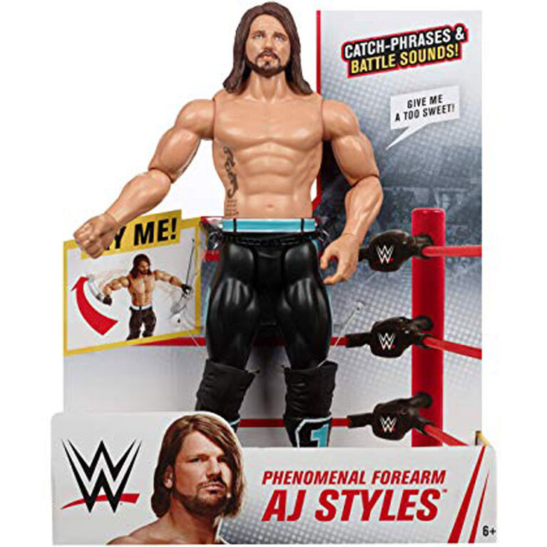 Wwe Phenomenal Forearm Aj Styles 12 Action Figure English