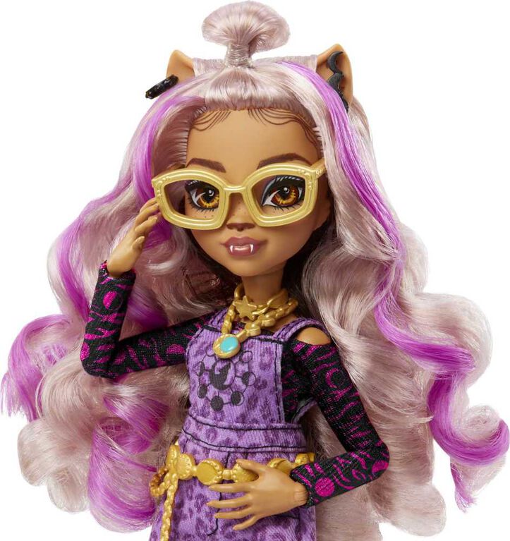 Monster High Clawdeen Wolf Doll with Crescent First Edition Mattel