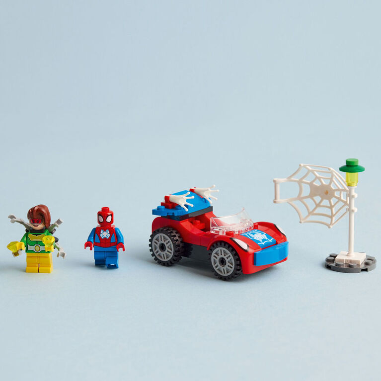 LEGO Marvel La voiture de Spider-Man et Doc Ock 10789 Ensemble de jeu de construction (48 pièces)