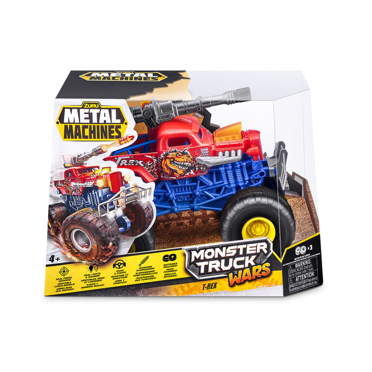 Zuru Metal Machines Monster Truck Wars T-Rex