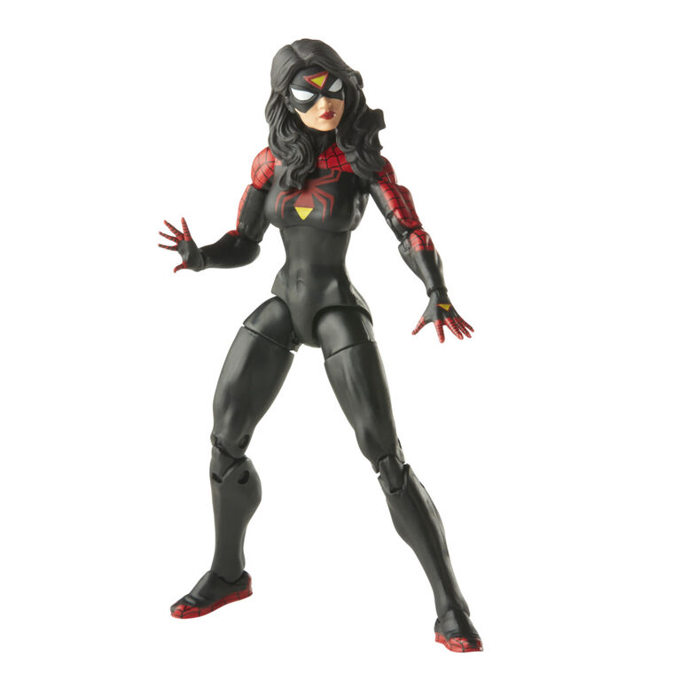 Hasbro Marvel Legends Series Jessica Drew Spider-Woman, Spider-Man Legends Collectible 6 Inch Action Figures