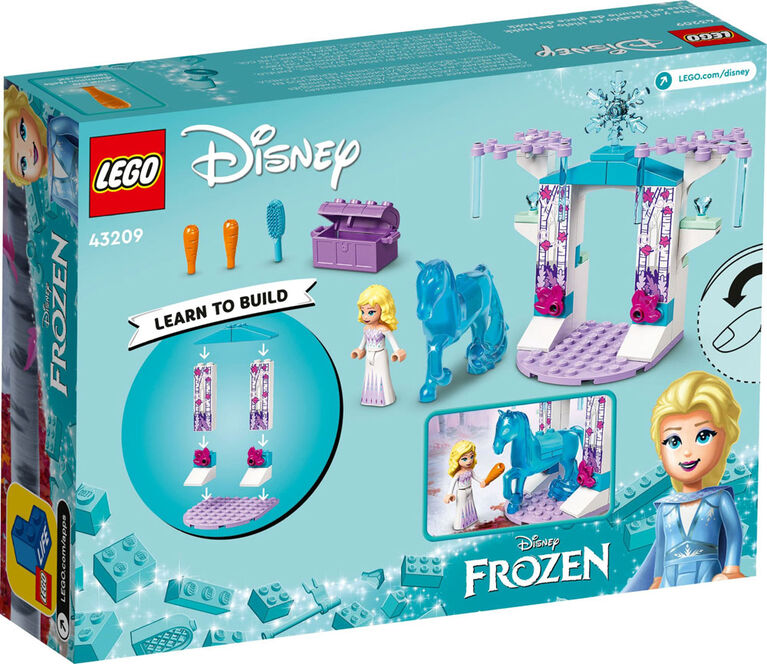 LEGO  Disney Elsa et l'écurie de glace du Nokk 43209 Ensemble de construction (53 pièces)