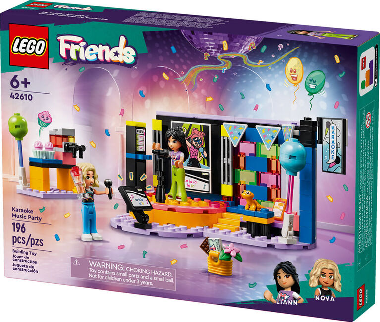 Ensemble LEGO Friends La soirée karaoké 42610