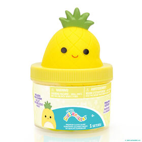 Original Squishmallows Maui the Pineapple Premium Cloud Slime, Pineapple-Scented