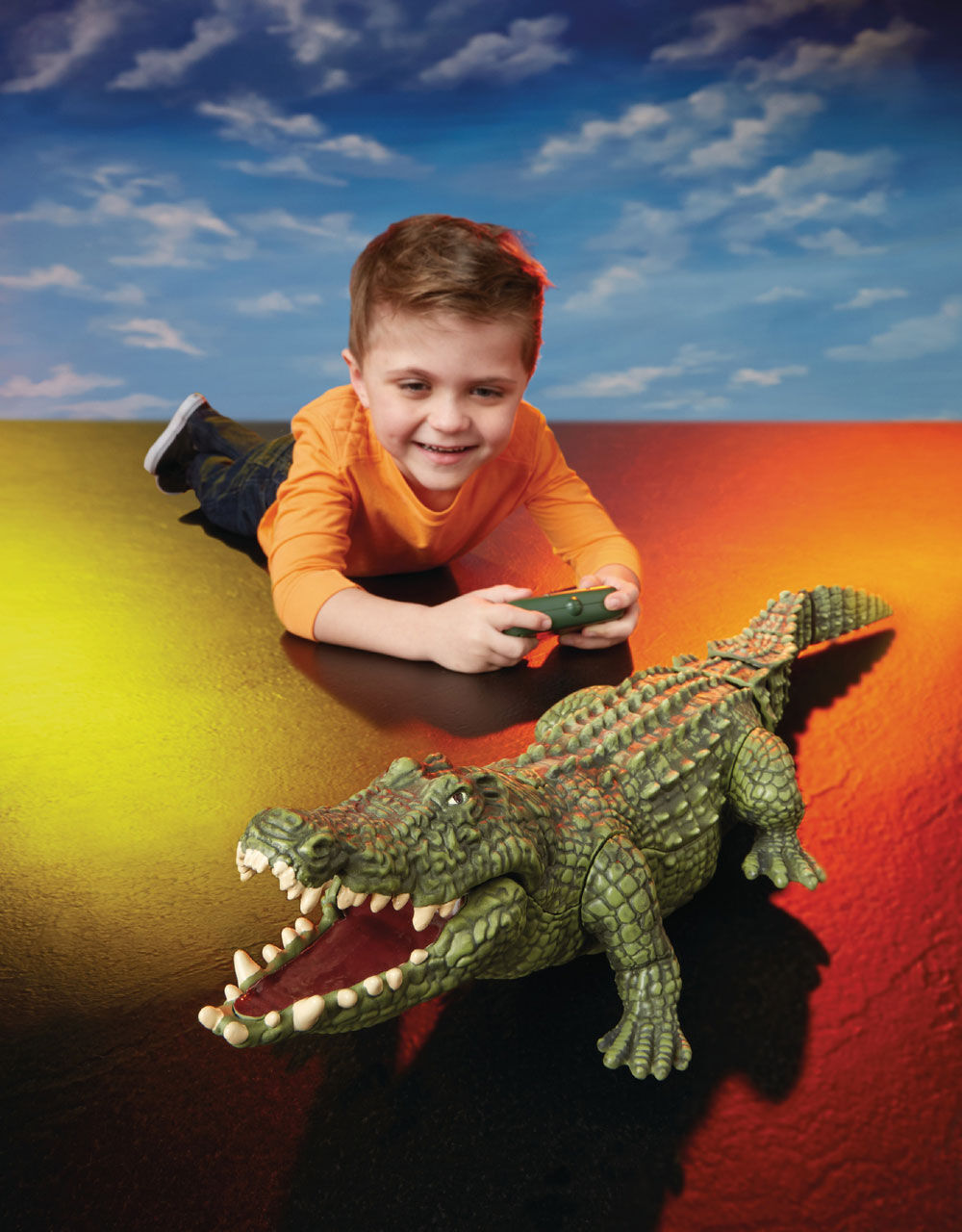 remote control crocodile toy
