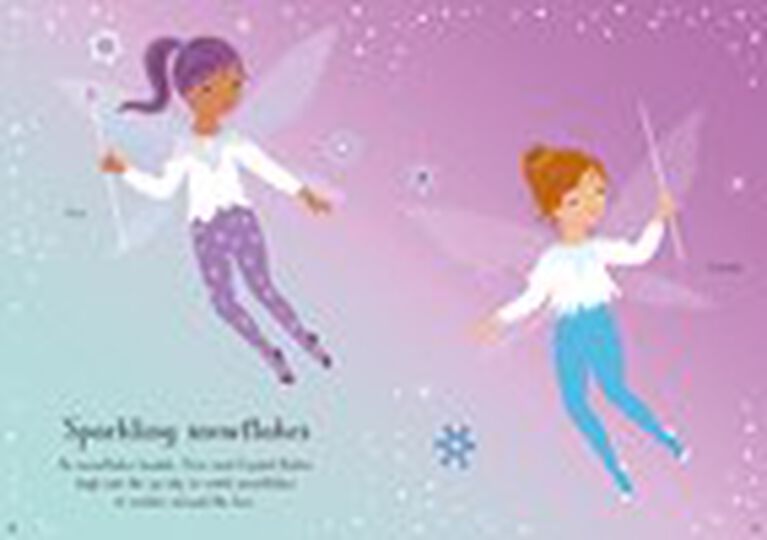 Little Sticker Dolly Dressing: Christmas Fairy - English Edition