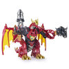 Bakugan, Figurine transformable Dragonoid Infinity avec Bakugan Fusion Ultra exclusif et 10 accessoires d'équipement Baku-Gear