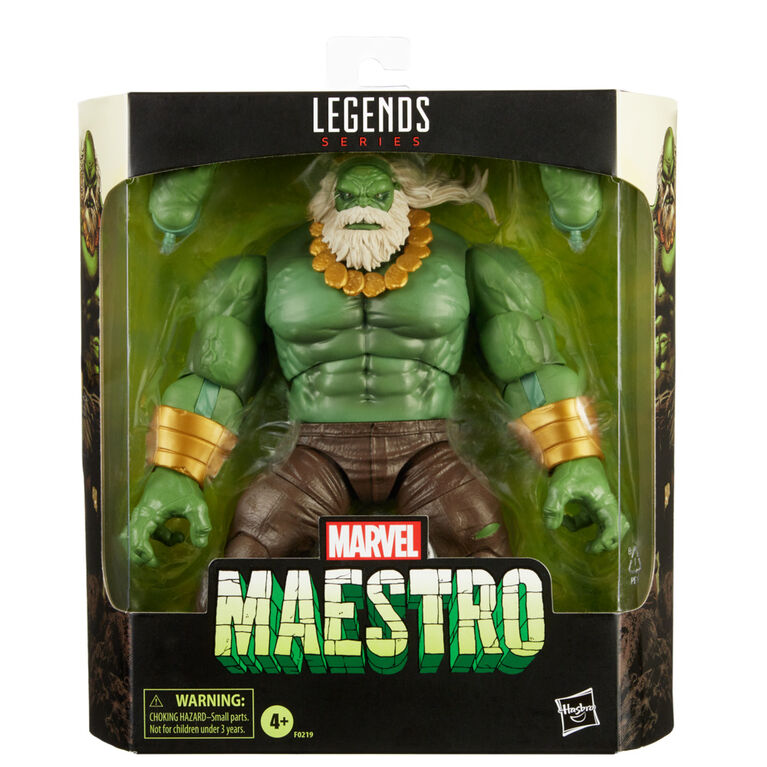 Hasbro Marvel Legends Series, figurine de collection de 15 cm Maestro et 2 accessoires