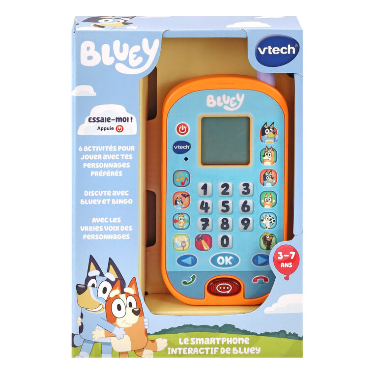 VTech Bluey Ring Ring Phone - French Edition