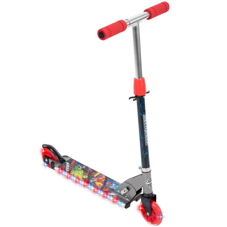 Huffy Electro-Light Inline Scooter featuring Marvel Avengers, Red - R Exclusive