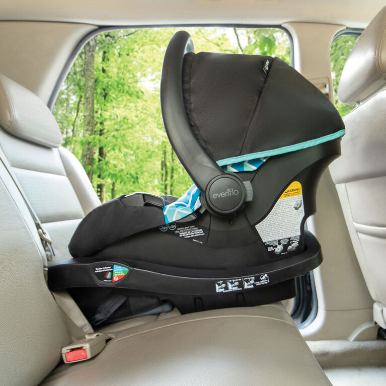 Evenflo Litemax Sport Infant Car Seat, Evenflo Litemax 35 Car Seat Base Installation