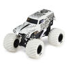 Monster Jam, Official Grave Digger Monster Truck, Collector Die-Cast Vehicle, 1:24 Scale (Purple)