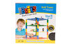 Strictly Briks - Brik Tower - 10" x 10" - 32 x 32 pegs - 4 Baseplates & 30 Stackers - Black, Blue, Gray, Light Gray