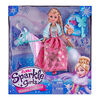 Sparkle Girlz Winter Princess Doll with Royal Horse