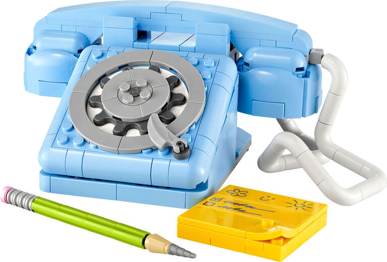 LEGO Creator 3 in 1 Retro Telephone Kids Toy - Home Decor & Building Toy for Girls & Boys 8+ - 31174