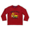 Earth Child Long Sleeve Tee - Red - 3T