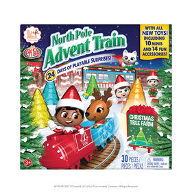North Pole Advent Train - English Edition