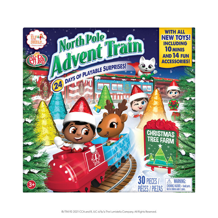North Pole Advent Train - English Edition