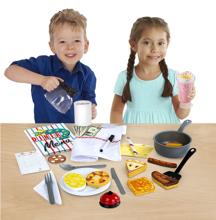 Melissa & Doug - Star Diner Restaurant Play Set - styles may vary