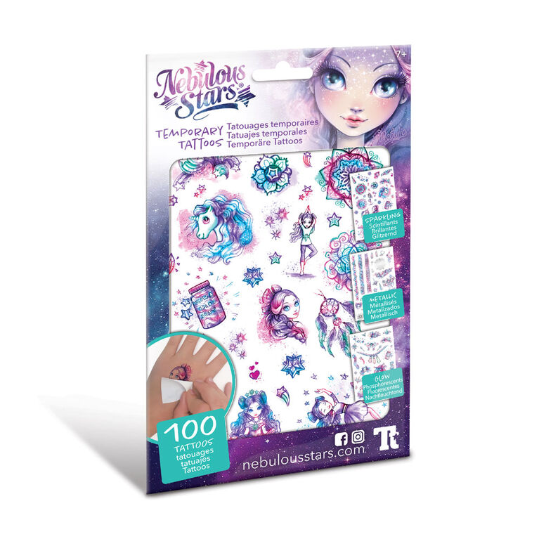 Nebulous Stars - Temporary tattoos