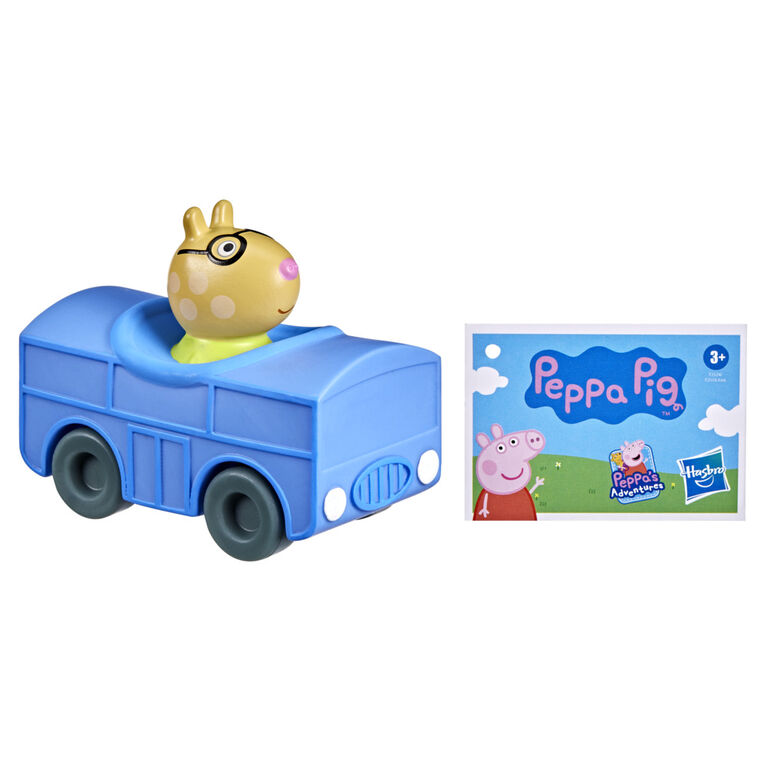 Peppa's Adventures Peppa Pig Little Buggy Vehicle Preschool Toy (Pedro Pony in School Bus)