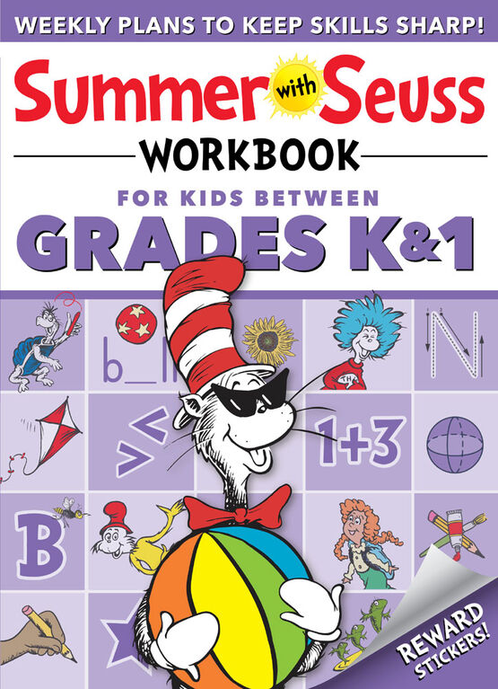 Summer with Seuss Workbook: Grades K-1 - English Edition