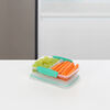 Sistema To Go Small Split Food Snack Container, 350 mL, Colour May Vary, 1 Pack