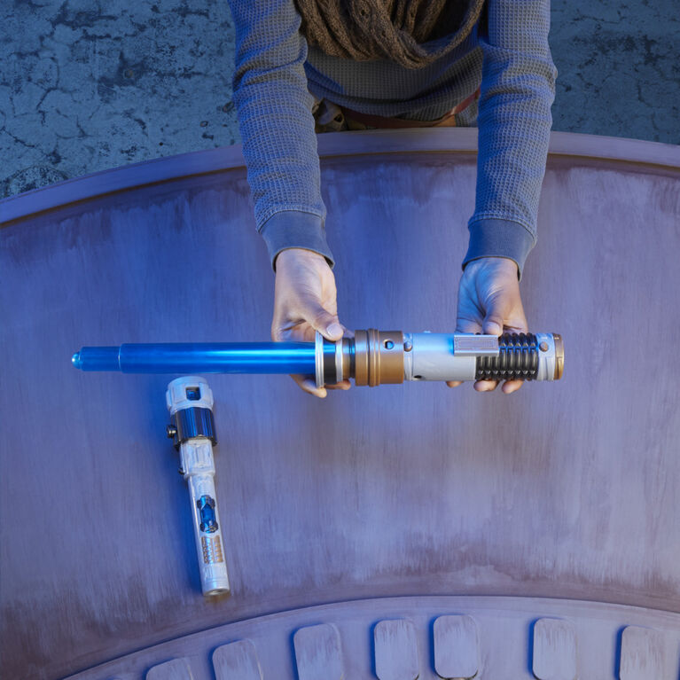 Star Wars Lightsaber Forge, Sabre laser électronique d'Obi-Wan Kenobi à lame bleue