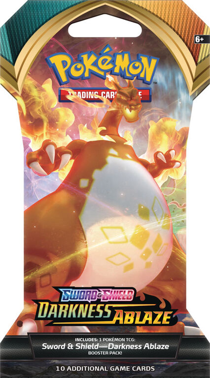 Emballage-coque Pokémon Épée et Bouclier 3 " Ténèbres Embrasées "